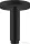 Hansgrohe mennyezeti csatlakozó S 10 cm, matt fekete 27393670