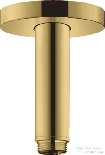 Hansgrohe mennyezeti csatlakozó S 10 cm, polírozott arany hatású 27393990