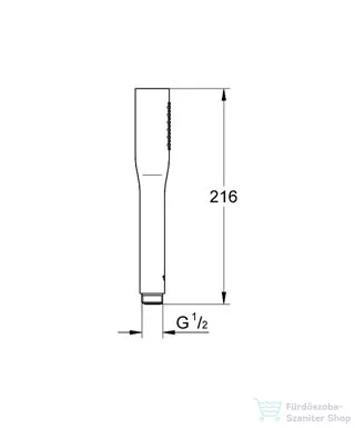 Grohe EUPHORIA COSMOPOLITAN Stick 1 funkciós kézizuhany, warm sunset 27400DA0
