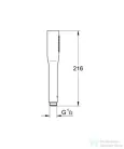 Grohe EUPHORIA COSMOPOLITAN Stick 1 funkciós kézizuhany, brushed warm sunset 27400DL0