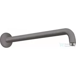   Hansgrohe 38,9 cm-es zuhanykar, szálcsiszolt fekete/króm 27413340