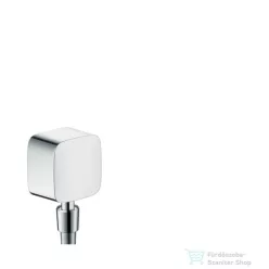   Hansgrohe Fixfit fali csatlakozó visszafolyás-gátlóval DN15, króm  27414000