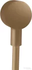 Hansgrohe AXOR STARCK Fixfit gégecső csatlakozó DN15,szálcsiszolt bronz 27451140
