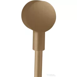   Hansgrohe AXOR STARCK Fixfit gégecső csatlakozó DN15,szálcsiszolt bronz 27451140
