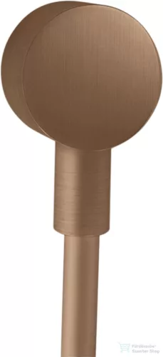 Hansgrohe AXOR STARCK Fixfit gégecső csatlakozó DN15,szálcsiszolt vörös arany hatású 27451310