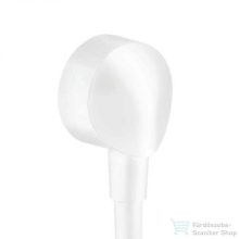   Hansgrohe FIXFIT E gégecső csatlakozó visszafolyás gátló nélkül, matt fehér 27454700