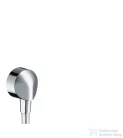 Hansgrohe Fixfit E fali csatlakozó visszafolyás-gátlóval DN15, króm 27458000