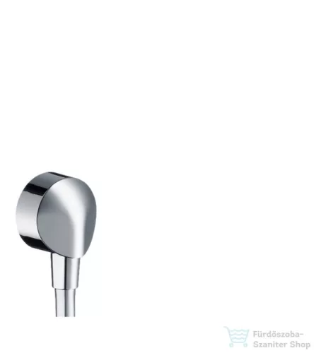 Hansgrohe Fixfit E fali csatlakozó visszafolyás-gátlóval DN15, króm 27458000
