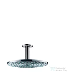   Hansgrohe Raindance S 240 AIR tányér fejzuhany EcoSmart, DN15 100 mm-es mennyezeti csatlakozóval, króm 27463000