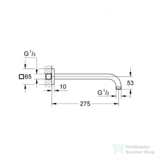 GROHE RAINSHOWER ZUHANYKAR, 275 MM 27488000