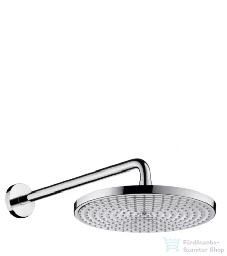 Hansgrohe Raindance S 300 AIR tányér fejzuhany DN15, 450 mm-es zuhanykarral, króm  27492000