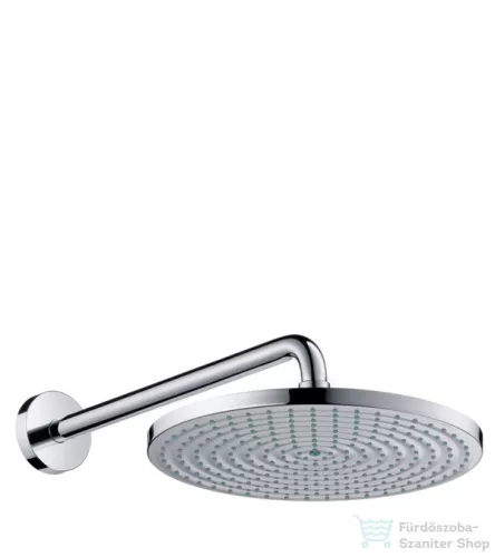 Hansgrohe Raindance S 300 AIR tányér fejzuhany DN15, 389 mm-es zuhanykarral, króm  27493000