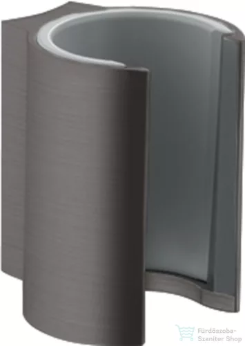 Hansgrohe Axor Starck fix zuhanytartó,szálcsiszolt fekete króm 27515340