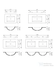 TBoss Trento 75 alsószekrény mosdóval 27523000209148