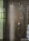 Hansgrohe HG RD S 240 1j PowderRain fezuhany 390mm zuhanykarral, króm 27607000