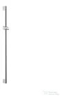 Hansgrohe Unica'Crometta zuhanyrúd 0,90 m, króm 27609000
