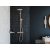 Hansgrohe RAINDANCE Select S Showerpipe termosztátos zuhanyrendszer, szálcsiszolt bronz 27633140