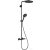Hansgrohe RAINDANCE Select S Showerpipe termosztátos zuhanyrendszer, matt fekete 27633670