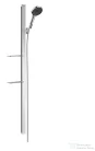 Hansgrohe Rainfinity 3 jet zuhanyszett 150 cm-es rúddal, 2 db polccal, króm 27673000
