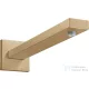 Hansgrohe Square zuhanykar 38,9 cm, szálcsiszolt bronz 27694140