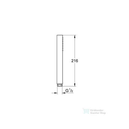 Grohe Euphoria Cube kézizuhany 27698000