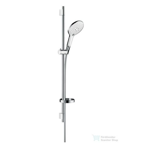 Hansgrohe HG Raindance Select S 150/Unica'S Puro zuhanyszett, 0,90 m, fehér króm 27803400