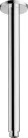Hansgrohe Vernis Blend mennyezeti csatlakozó 30 cm, króm 27805000