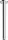 Hansgrohe Vernis Blend mennyezeti csatlakozó 30 cm, króm 27805000