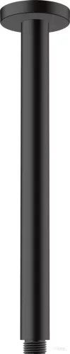 Hansgrohe Vernis Blend mennyezeti csatlakozó 30 cm, matt fekete 27805670