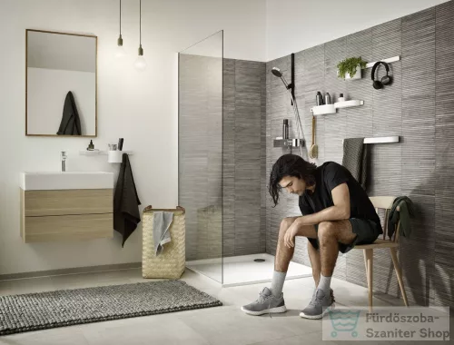 Hansgrohe Wallstoris törölközőtartó akasztó, matt fehér 27914700
