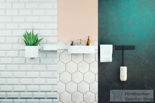 Hansgrohe WALLSTORIS pohár, matt fehér 27921700