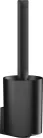Hansgrohe WALLSTORIS wc kefe tartó, matt fekete 27927670