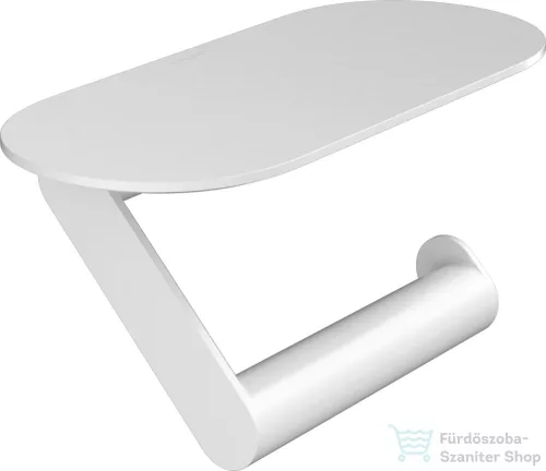 Hansgrohe WALLSTORIS polcos wc papír tartó, matt fehér 27928700