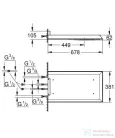 Grohe Rainshower F-Series 15″ Fejzuhany, 3 féle vízsugárral 27938001