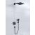 Hansgrohe RAINDANCE E Showerselect 300 termosztátos komplett falsík alatti zuhanyrendszer,1jet, matt fekete 27939670