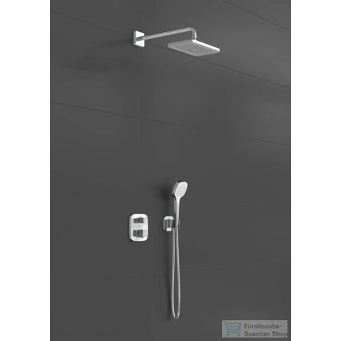 Hansgrohe CROMA 280 Ecostat E falsík alatti 1 jet termosztátos zuhanyrendszer, króm 27953000