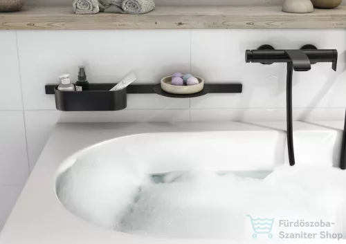Hansgrohe WALLSTORIS kiegészítő szett kádhoz, matt fekete 27966670