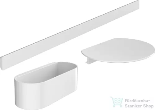 Hansgrohe WALLSTORIS kiegészítő szett kádhoz, matt fehér 27966700