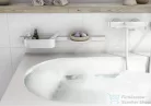 Hansgrohe WALLSTORIS kiegészítő szett kádhoz, matt fehér 27966700