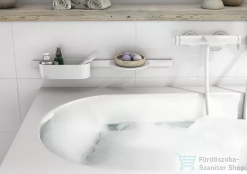 Hansgrohe WALLSTORIS kiegészítő szett kádhoz, matt fehér 27966700