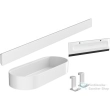   Hansgrohe WALLSTORIS kiegészítő szett zuhanyzóba, matt fehér 27967700