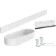 Hansgrohe WALLSTORIS kiegészítő szett zuhanyzóba, matt fehér 27967700