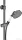 Hansgrohe Axor Montreux zuhanyszett DN15,polírozott fekete króm 27982330