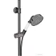 Hansgrohe Axor Montreux zuhanyszett DN15,polírozott fekete króm 27982330