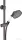 Hansgrohe Axor Montreux zuhanyszett DN15,szálcsiszolt fekete króm 27982340