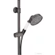 Hansgrohe Axor Montreux zuhanyszett DN15,szálcsiszolt fekete króm 27982340