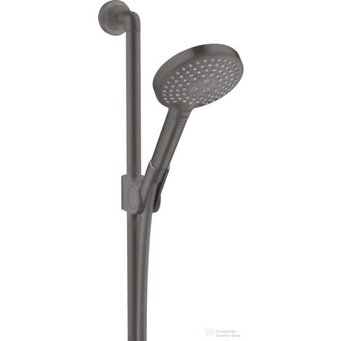 Hansgrohe AXOR Citterio zuhanyszett Raindance Select S 120 3jet kézizuhannyal,szálcsiszolt fekete króm 27991340