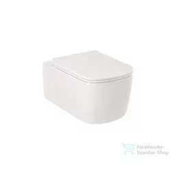   Kludi RESA S SpiralFlush perem nélküli fali wc, soft close ülőkével, fehér 27WCSET43