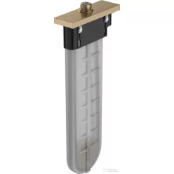   Hansgrohe sBox peremre és épített peremre szerelhető kádcsaptelep alaptest, szálcsiszolt bronz 28010140