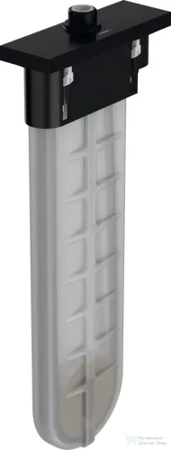 Hansgrohe sBox peremre és épített peremre szerelhető kádcsaptelep alaptest, matt fekete 28010670